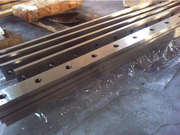 شفرة قص الفولاذ المقاوم للصدأ CHR59 شفرات القص المعدنية 42CrMo أدوات قطع الألواح