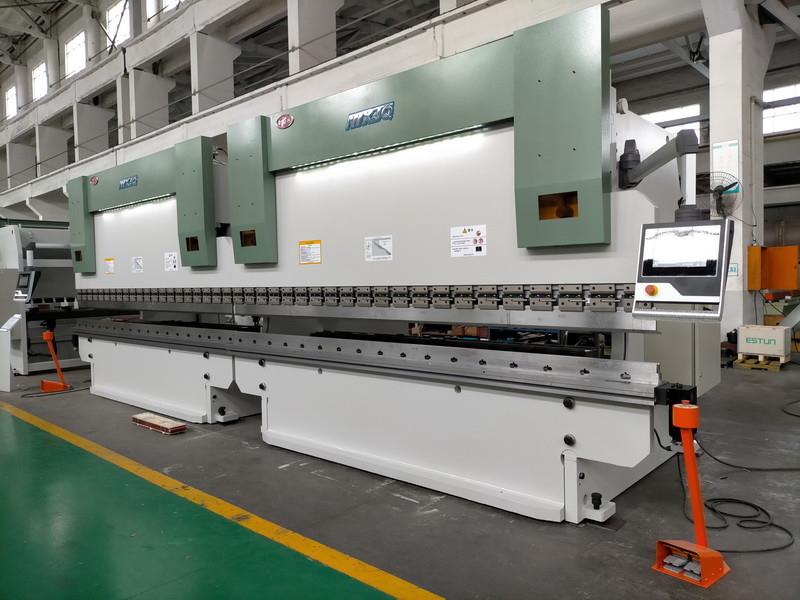 4000m طويلة CNC التانديم الضغط الفرامل آلة آلة واحدة V أسفل غسل ثني 5mm ورقة