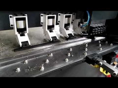 آلة تشكيل أخدود V باستخدام الحاسب الآلي من الفولاذ المقاوم للصدأ ذات النوع الرأسي